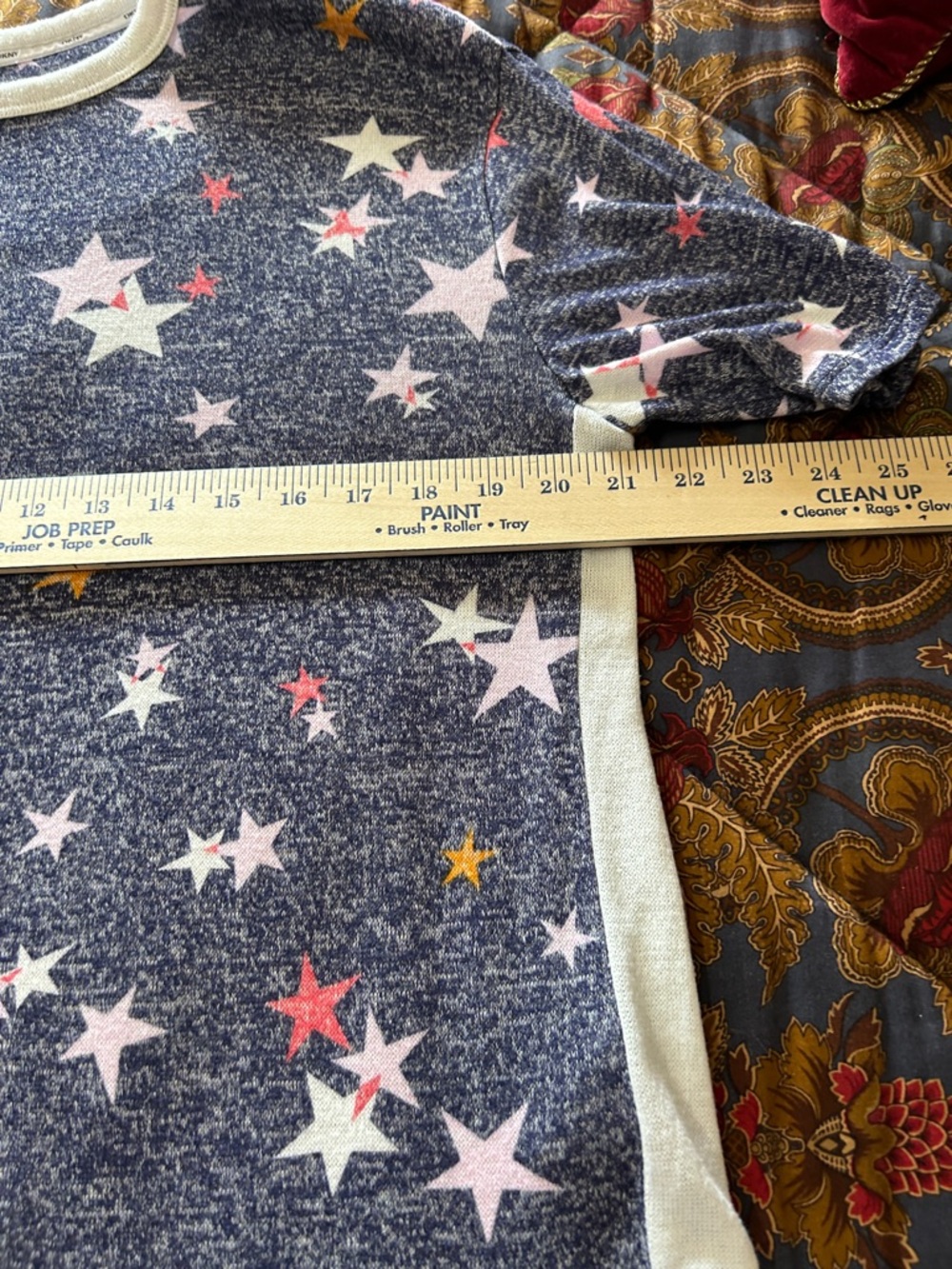Women’s DKNY Navy Star Capri Pajama Set - Medium - Picture 3 of 6